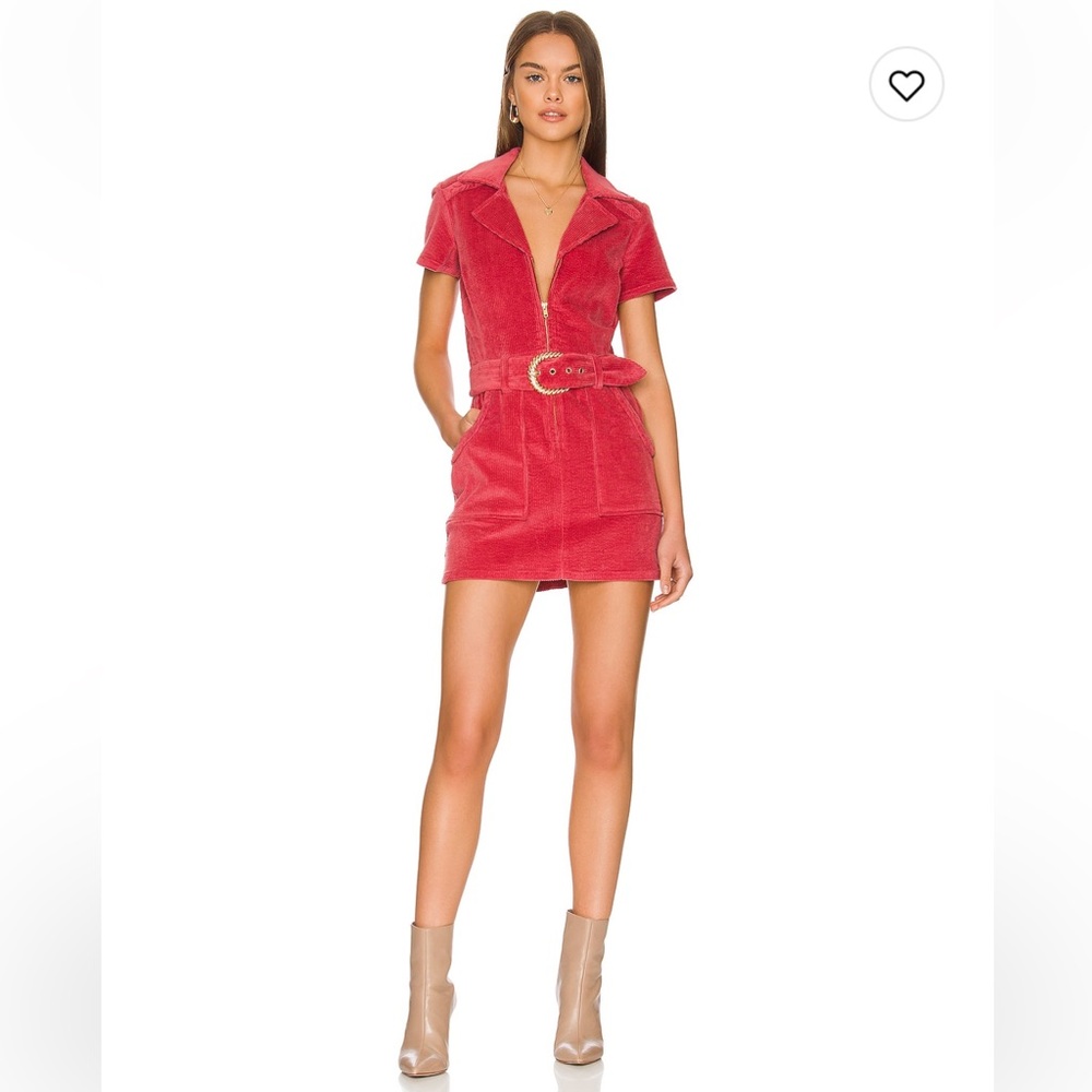 Show me your mumu corduroy dress